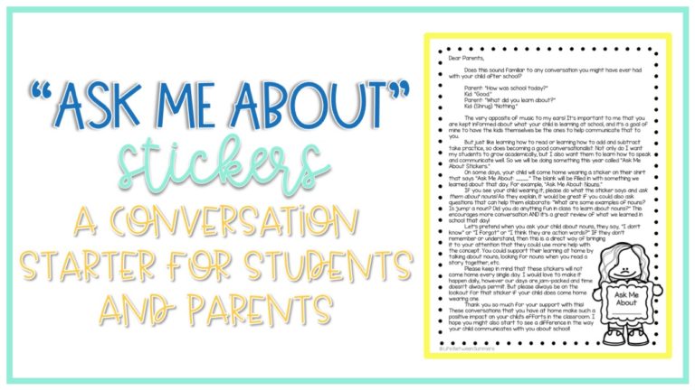 Parent Communication - Life Between Summers
