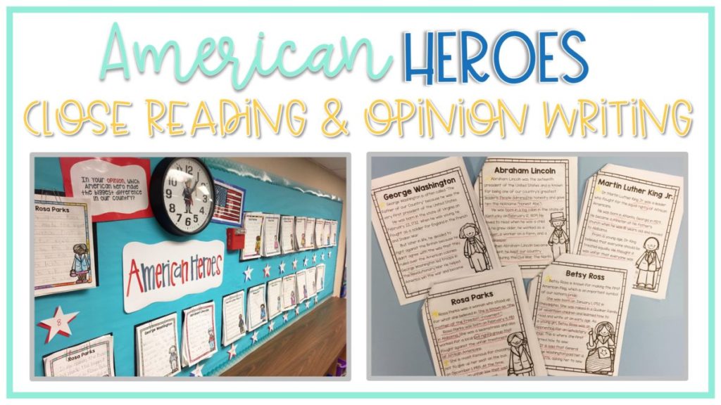American Heroes Close Reading