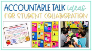 tips and ideas for student collaborative talks