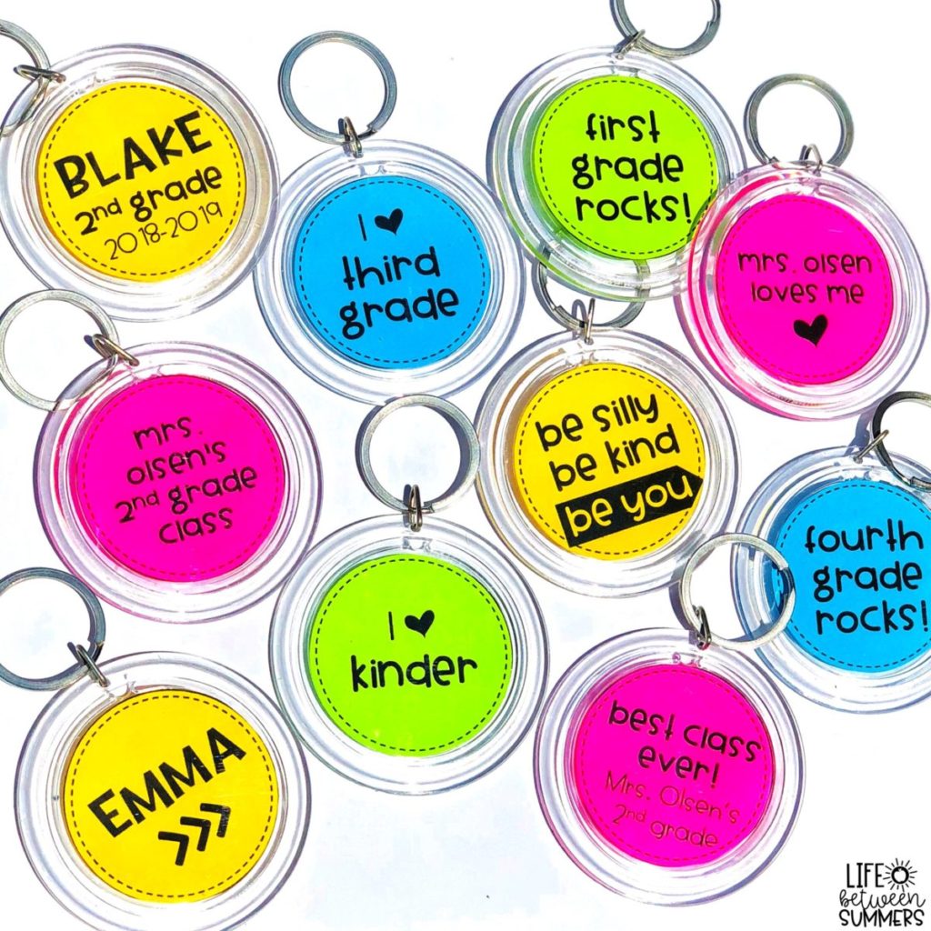 Custom Keychains: Student Gift Idea for Back to School, Holiday, or End ...
