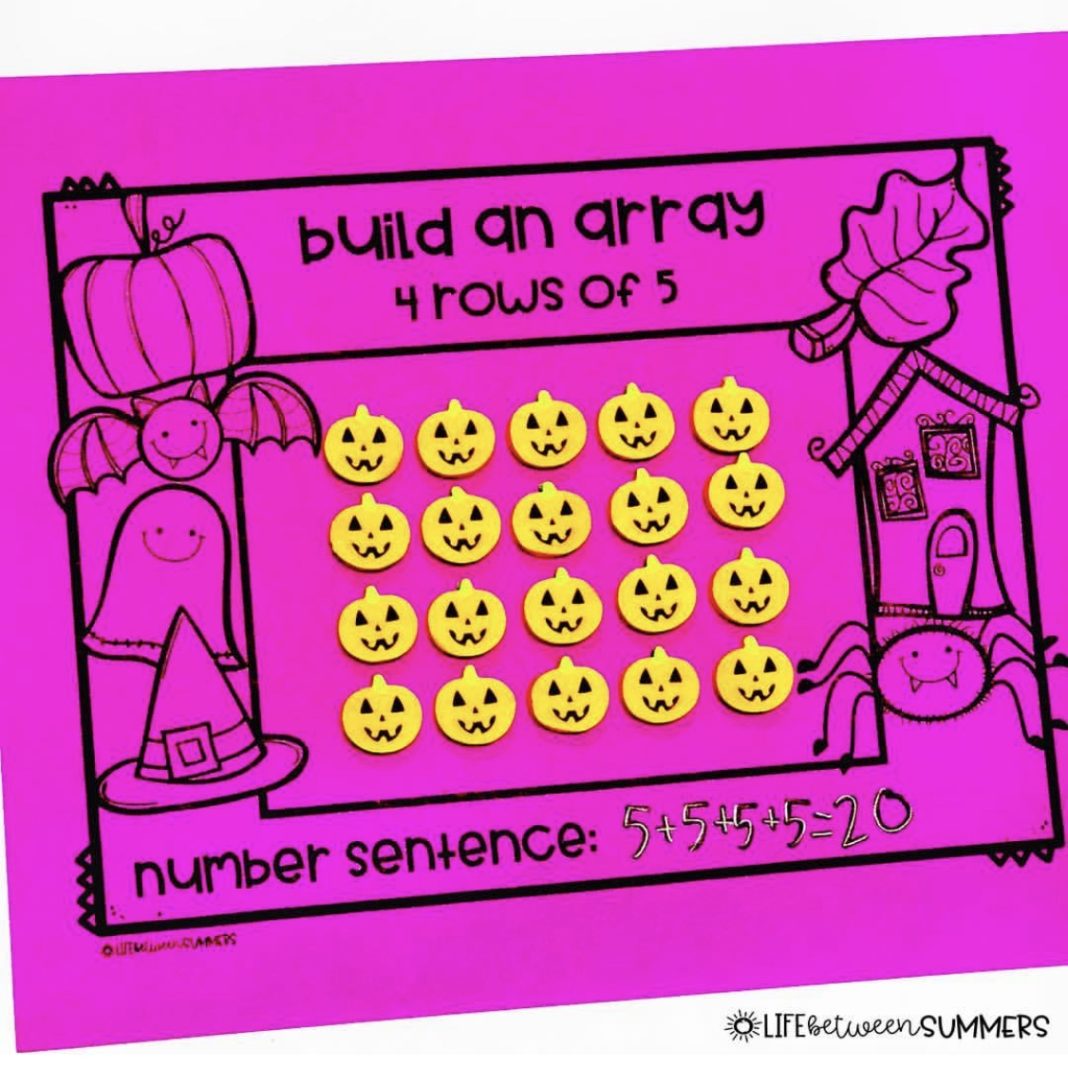 Activities for Teaching Early Multiplication Skills: Making Arrays and ...