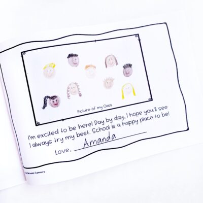 A Letter From Your Teacher Book Companion Bundle - Life Between Summers