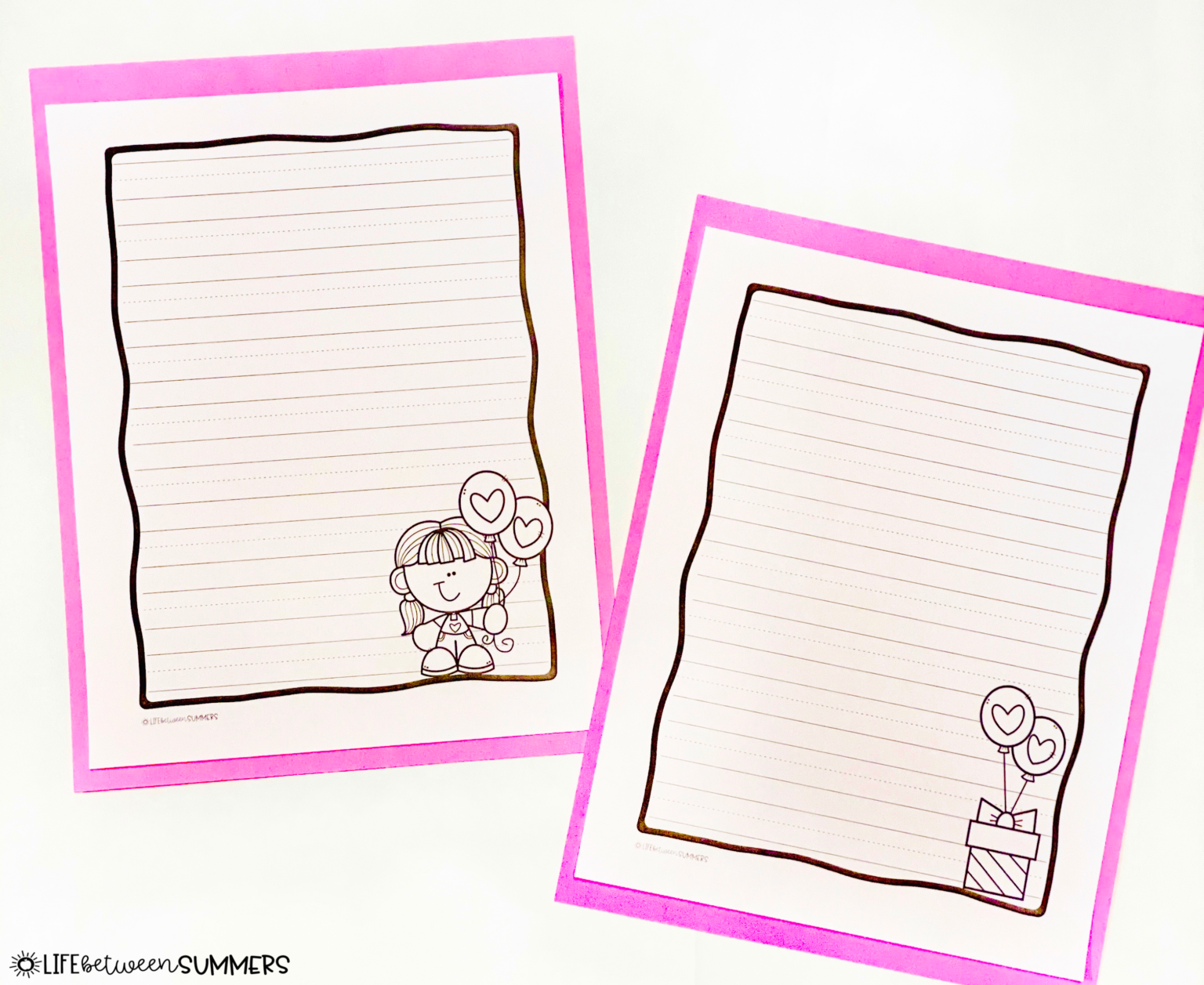 Valentine's Day Card from Students to Parents - Life Between Summers