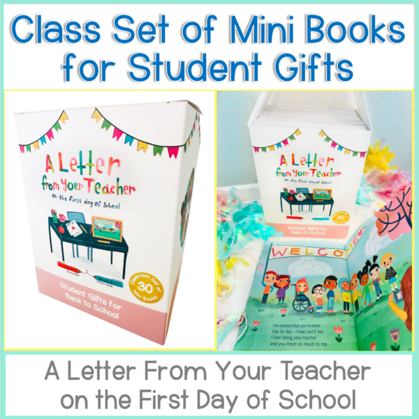 Class Set of Mini Books: A Letter From Your Teacher on the First Day of School