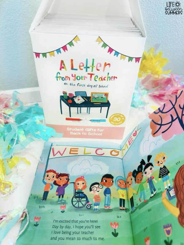 Class Set of Mini Books: A Letter From Your Teacher on the First Day of School - Image 3