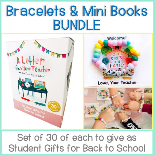 BUNDLE - Back to School Bracelets & Mini Books
