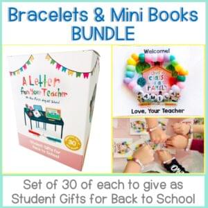 BUNDLE - Back to School Bracelets & Mini Books